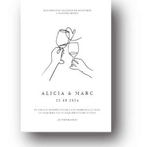 invitación boda