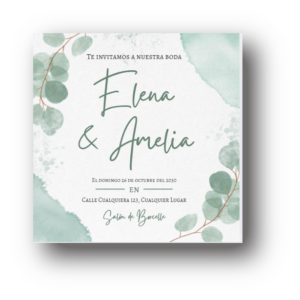 invitación boda